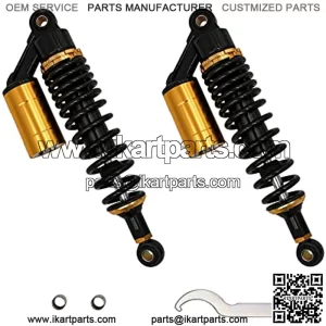 Universal Motorcycle Shocks - 320mm Rear Air Shocks Absorber for Honda Kawasaki Suzuki Yamaha Go Kart ScootersSport Street Bike