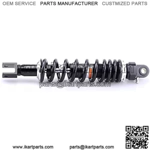 405MM 15.9inch Motorcycle Air Shock Absorbers Rear Suspension Universal Clevis |??27mm Fit For Kawasaki Honda Suzuki Yamaha ATV Go Kart Quad Dirt Sport Bikes Eye to Clevis 1PCS