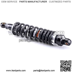 Motorcycle 365mm 14.37nch Air Shock Absorbers Rear Suspension Adjustable Universal Fit For Kawasaki Honda Suzuki Yamaha ATV Go Kart Quad Dirt Sport Bikes Black Silver 1Piece