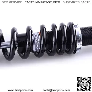 Motorcycle 500mm 19.68inch Air Shock Absorbers Rear Suspension Aluminum Universal Fit For Kawasaki Honda Suzuki Yamaha ATV Go Kart Quad Dirt Sport Bikes Black Silver 1Piece