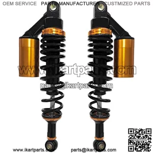 Motorcycle Shock Absorber 320mm Rear Suspension Adjustable Air Shock Absorber Universal Compatible For Honda Suzuki Yamaha Kawasaki ATV Go Kart Quad Dirt Sport Bikes