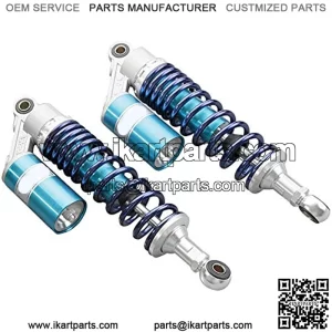 2pcs Adjustable 320mm Motorcycle Air Shock Absorbers Universal Fit for Honda Suzuki Yamaha Kawasaki ATV Go Kart Quad Dirt Sport Bikes