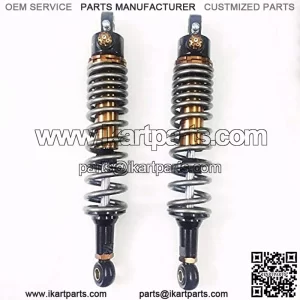 Motorcycle Air Shock Rear Shock 340MM 350MM 360MM 380MM Motorcycle Suspension Shock Absorbers Fit for Yamaha Suzuki Kawasaki Dirt Bikes Gokart ATV (Color : A-350mm)