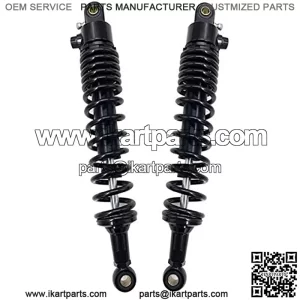 340MM 350MM 360MM 380MM Motorcycle Suspension Shock Absorbers Fit for Yamaha Suzuki Kawasaki Dirt Bikes Gokart ATV??Air Shock Absorber Rear Suspension Motorcycle Suspension (Color : 340mm 1)