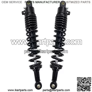 Shock Absorbers Motorcycle Shock Absorber 340MM 350MM 360MM 380MM Motorcycle Suspension Shock Absorbers Fit for Yamaha Suzuki Kawasaki Dirt Bikes Gokart ATV (Color : Clear)