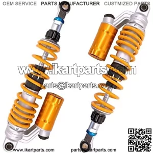 Shock Absorbers Shock Absorbers Universal 14.75" 375MM 380MM Universal Shock Absorbers Motorcycle Fit for Yamaha Suzuki Kawasaki Dirt Bikes Kart ATV (Color : 375mm)