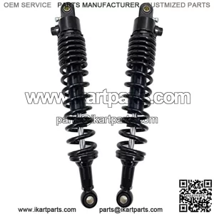 Motorcycle Rear Damper 340MM 350MM 360MM 380MM Motorcycle Suspension Shock Absorbers Fit for Yamaha Suzuki Kawasaki Dirt Bikes Gokart ATV,Motorcycle air Shock Absorber (Color : 350mm 1)