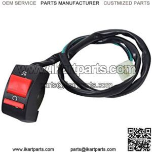 On/Off Switch (Kill Switch) with Wires for the Doodle Bug DB30 & Mini Bike MB165 & MB200 (Heat, Mini Baja, Warrior)