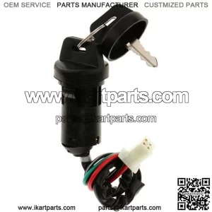 Generic Paquete de 4-10 Llaves de Encendido Scooter ATV ciclomotor Kart Motocicleta el??ctrica Interruptor de Bloqueo 4, 6 Piezas