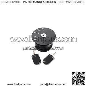 Ignition Switch with Keys 4 Position Replacement for 48V RXV EZGO Electric Golf Cart 2008 - Up