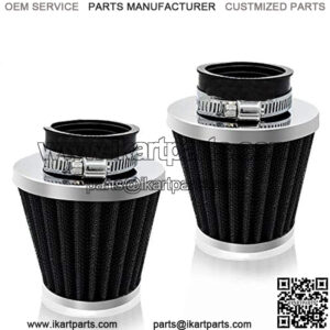 AR2-F01 38/39/40mm Air Filter Intake Cleaner Replacement for 50cc 90cc 110cc 125cc 150cc 200cc GY6 Motorcycle ATV Scooter Quad Go Kart Moped Pit Dirt Racing Bike Yamaha Suzuki Baja TaoTao