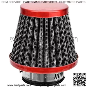 35mm Motorcycle Red Air Filter For 50cc 70cc 90cc 110cc 125cc Coolster Sunl Honda Yamaha Kawasaki Suziki ATV Quad Go Kart Pit Dirt Bike Parts,5% coupon applied at checkout,with coupon