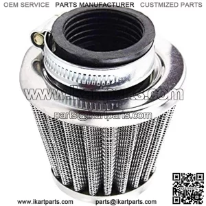 2pcs 38mm 39mm 40mm 1.5" Air Filter Cleaner for 50cc 90cc 110cc 125cc 150cc 200cc GY6 Motorcycle ATV Scooter Quad Go Kart Moped Pit Dirt Racing Bike Kawasaki Yamaha Suzuki Baja TaoTao
