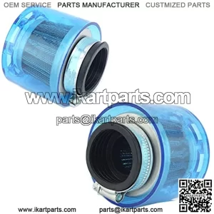 2pc 38mm 39mm 40mm Air Filter Cleaner Splash Proof Plastic Cover fits Motorcycle ATV Scooter Quad Go Kart Moped Pit Dirt Bike 50cc 90cc 110cc 125cc 140cc 150cc GY6 PZ22 PZ25 PZ26 PZ27