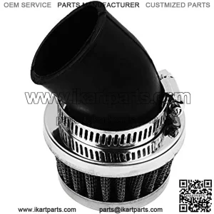 Inlet 33m-35mm 45?? Air Filter Cleaner Fit for Honda CT90 CT110 CT125 CT70 ATC70 SL70 XL70 CL70 C70 ATC90 ATC110 ATC125 ST90 SL90 CL90 CM91 TRX90 TRX70 TRX125 50cc 110cc 125cc ATV PIT DIRT BIKE