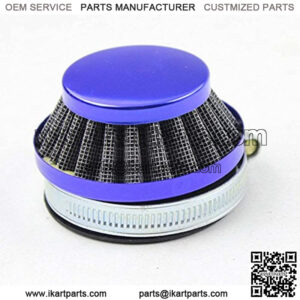 58mm Blue Air Filter For Gas Motorized Bicycle Mini ATV Dirt Pocket Bikes