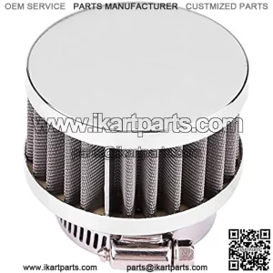 Air Filter with Clamp, 38mm Air Filter Intake Filtration Fits for 90cc-125cc ATV Go kart Pit Dirt Bike Motorcycle Quad