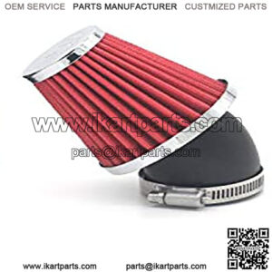 Motorcycle Air Filter High Performance Air Filter 48mm Dirt Bike Air Filter For HONDA YAMAHA SUZUKI ATV SSR TTR Dirt Bike Pit Bike Mini Bike GY6 AJS