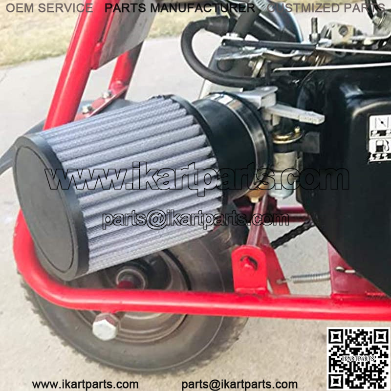 Air Filter With Adapter Kit for 6.5 HP Honda Clone GX160 GX200 Go Kart Predator 212cc Engine Go Kart Racing Cart Mini Bike Parts - Image 4