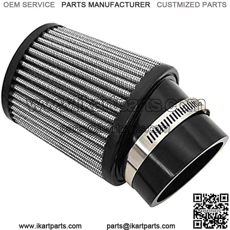 Inlet Air Filter Cleaner, 2 7/16inch Air Filter, Compatible with Predator 212cc 6.5 HP GX160 GX200 Mini Bike Go Kart Cart - Image 2