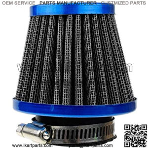35mm Air Filter for Motovox MVX70 MVX70CC MVX110 Mini Dirt Bike 50cc 70cc 80cc 90cc 110cc 125cc Taotao Sunl Baja Roketa Honda CRF ATV Dune Four Wheeler Quad Dirt Pit Bike Blue Parts