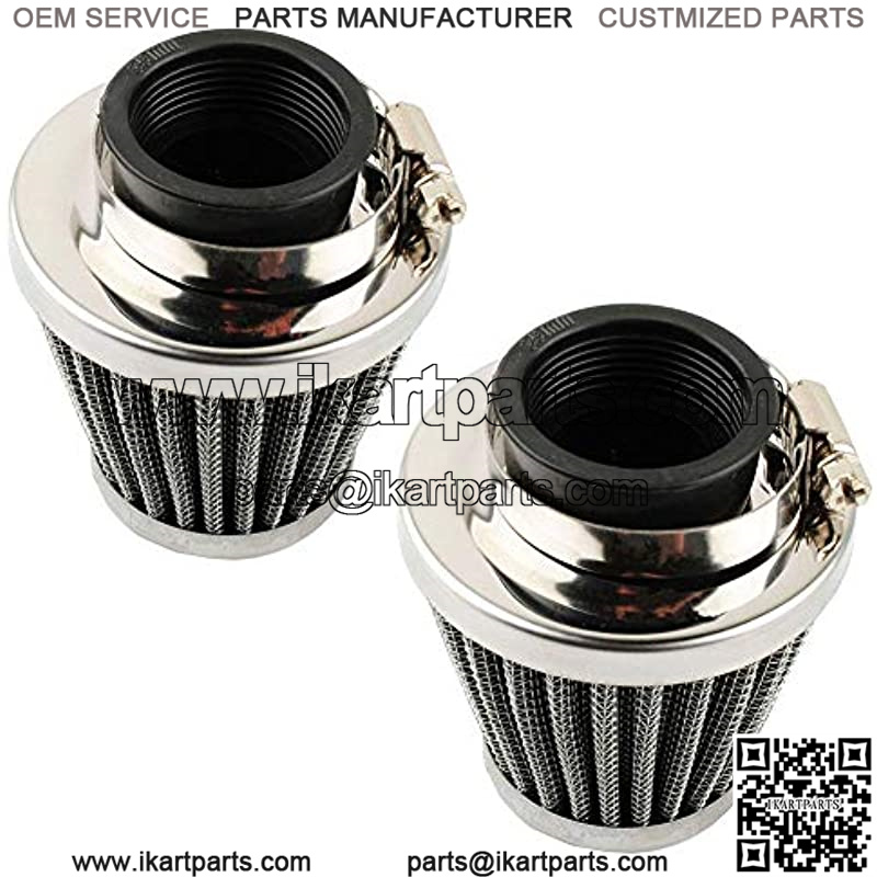 Pack of 2 Universal 35mm Air Filter Cleaner 50cc 70cc 90cc 110cc 125cc Motorcycle ATV Quad Scooter Go Kart Moped Pit Dirt Racing Super Pocket Mini Bike CRF50 CRF70 CRF90 XR50 XR70 XR90 Yamaha - Image 5