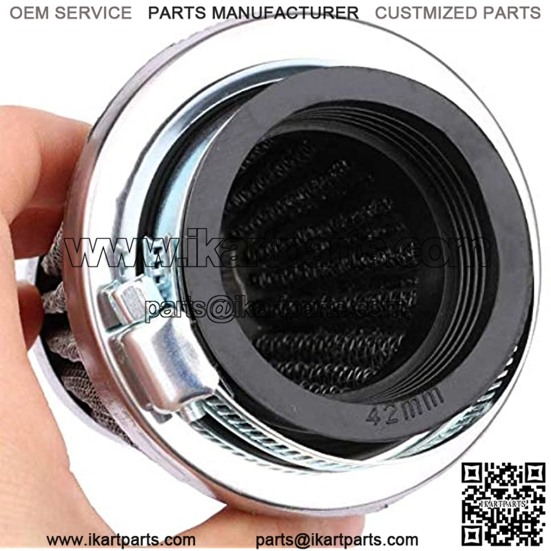 New 42MM Air Filter (2pcs) for Honda Kawasaki Suzuki Yamaha Bike 250cc ATVs Quad Dirt Pit Bikes GY6 125cc 150cc Scooter Moped Howhit 150cc Yerf dog Go Kart - Image 3