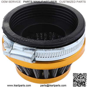 1 Piece 58mm Motorcycle Air Filter Cleaner Mini Moto Air Filter for Dirt Motorcycle, Motorized Bike