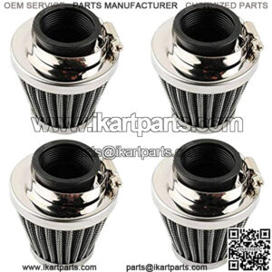 Pack of 4 Universal 35mm Air Filter Cleaner 50cc 70cc 90cc 110cc 125cc Motorcycle ATV Quad Scooter Go Kart Moped Pit Dirt Racing Super Pocket Mini Bike CRF50 CRF70 CRF90 XR50 XR70 XR90 Yamaha