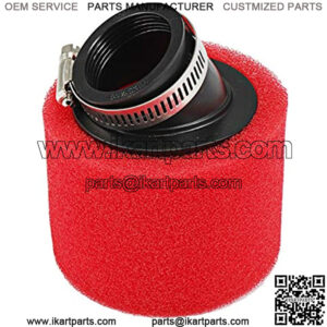 Red Foam Air Filter Cleaner For 70 110 125cc ATV Mini Motocross Dirt Pit Bike