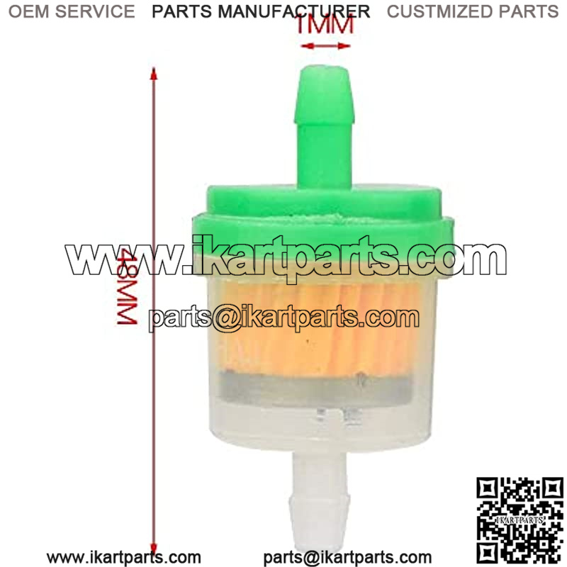 45mm Foam Air Filter Cleaner For 125cc-150cc 200cc 250cc GY6 PZ24 PZ30 VM26 Engine Pit Dirt Bike Motorcycle Go Kart Scooter Moped CRF50 XR50 ATV Quad 4 Wheeler (Green) - Image 3