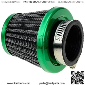 ATV 35mm Air Filter for 50cc 70cc 80cc 90cc 110cc 125cc Taotao Sunl Baja Roketa Honda CRF Dune Buggy Four Wheeler Quad Dirt Pit Bike Parts Green