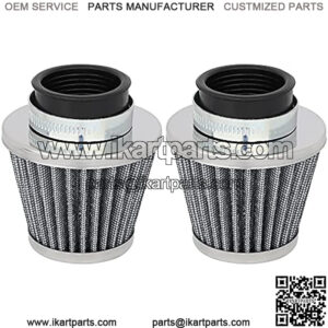 35mm Air Filter Replacement for XR50 CRF50 50cc 70cc 90cc 110cc 125cc Motorcycle ATV Quad Scooter Go Kart (2 Packs)