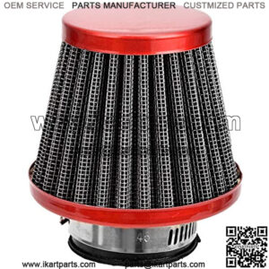 35mm Motorcycle Red Air Filter For 50cc 70cc 90cc 110cc 125cc Coolster Sunl Honda Yamaha Kawasaki Suziki ATV Quad Go Kart Pit Dirt Bike Parts