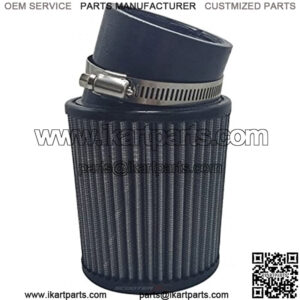 High performance 2.5" Cone Air Filter for Go Karts and ATV's, Fits Any Engine with 2.5" Intake [4243]