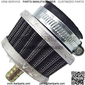 35mm Air Filter with Nipple for Chinese Made 50cc 70cc 90cc 100cc 110 cc 125cc 4 Stroke Taotao ATVs Dirt Bikes Go Karts Pocket Bike