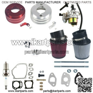 Air Filter,Adapter,Carb For Predator 212cc 196cc Go Kart Mini Bike