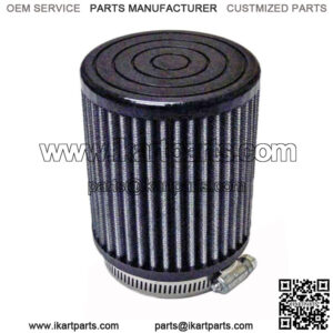 4" Straight Air Filter Cleaner, K&N Style Go Kart Racing Cart Parts Briggs Clone