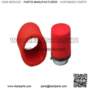 39 mm 2-Part Foam Performance Air Filter for 125cc/150cc ATVs, Dirt Bikes, Go-Karts, & Scooters