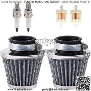 2 Packs 35mm Air Filter Replacement for 50cc 70cc 80cc 90cc 110cc 125cc Chinese PZ19 PZ20 MVX70 MVX70CC MVX110 Mini Dirt Bike Taotao CRF ATV Dune