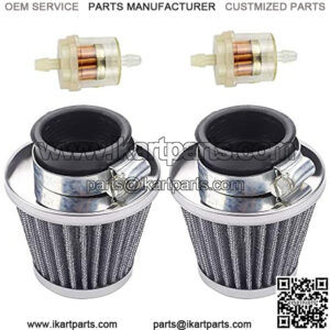 35mm Air Filter Cleaner for 50cc 70cc 80cc 90cc 110cc 125cc TaoTao Buyang Coolsport Lifan Kazuma Meerkat Sunl Baja Roketa CRF ATV Dune Buggy Dirt Pit Bike Go Kart Quad