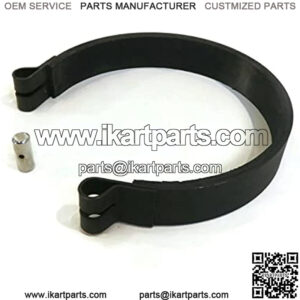 5" Brake Band with Cable Pin, Height 7/8" fits Go Kart with 4-3/4" OD Brake Drum