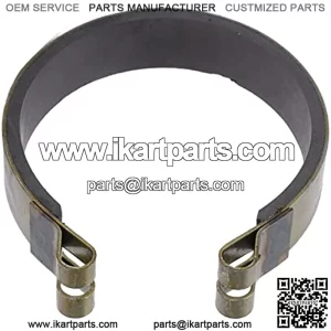 Banda de fde 4 pulgadas, banda de fde alto rendimiento con forro de fadherido para Go Karts para veh??culos todo ter