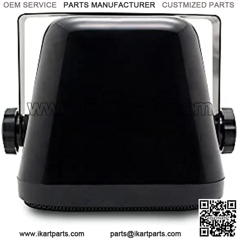 4 Inches Boat Marine Speakers - Waterproof Hunging Box Speakers 100 Watts Heavy Duty Surface Mount Speaker for ATV UTV RZR Golf Cart Tractor Truck Jeep GR301B (Black) - Image 3