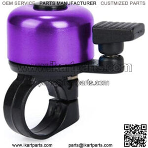 Mountain Bike Bicycle Handlebar Horn Black Metal Alarm Ring Bike for Cycling Sound Bell Bike Accessories 18 Mountain Bike