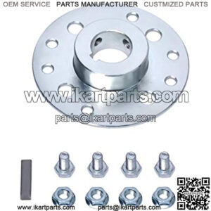 Sprocket Hub for Go Kart 1" Bore & 1/4" Keyway,Mini Bike Sprocket and Brake Mounting Hub