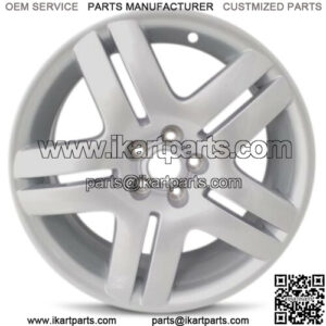 4 pcs front 10x4 5/5 and 11x7 1 5 rear wheel rims set for go kart