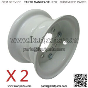 Set of Two 5" Split Rims 2-13/16" Bolt Pattern For Go Kart Wheel Parts Cart