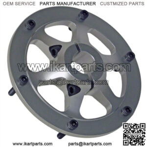 Aluminum Sprocket Hub - 1" Bore with 5-1/4" Bolt Circle | Racing Go Kart Parts