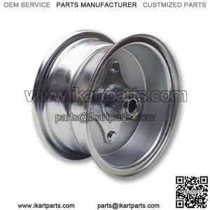 5" Steel Wheel with Centered Hub, 5/8" Bearings